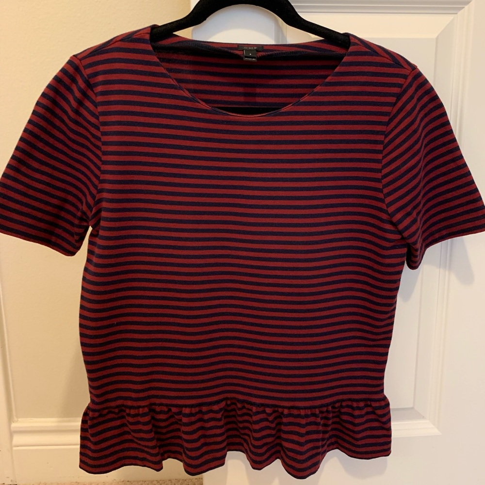 J. Crew Peplum Top